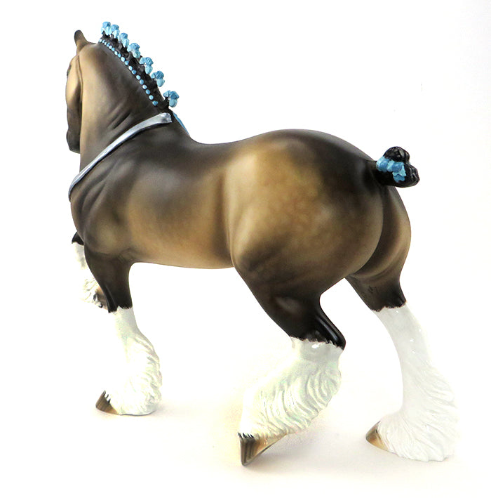 FARLEY - OOAK BUCKSKIN TROTTING DRAFTER - 9/18