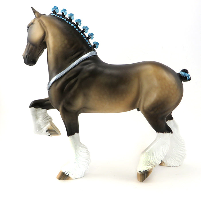 FARLEY - OOAK BUCKSKIN TROTTING DRAFTER - 9/18