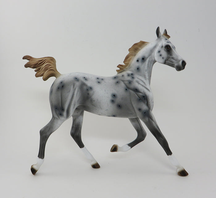 SPOTS THE MATTER - OOAK Appaloosa Yearling Model Horse - 9/25