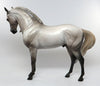 PALOMA BLANCO DAPPLE GREY WINDSWEPT ANDALUSIAN MODEL HORSE BY SHERYL LEISURE 7/8