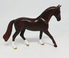 DUKE~OOAK CHESTNUT WARMBLOOD CHIP MODEL HORSE 5/18/17