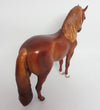 TIMEBOMB-OOAK CUSTOM DAPPLE CHESTNUT ANDALUSIAN BY SHERYL LEISURE WHS 2017