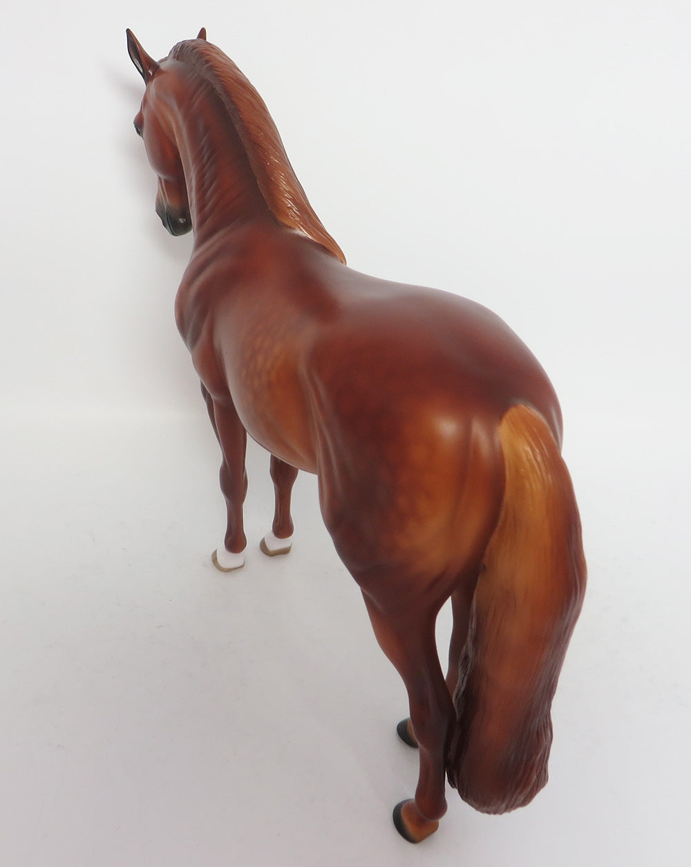 TIMEBOMB-OOAK CUSTOM DAPPLE CHESTNUT ANDALUSIAN BY SHERYL LEISURE WHS 2017