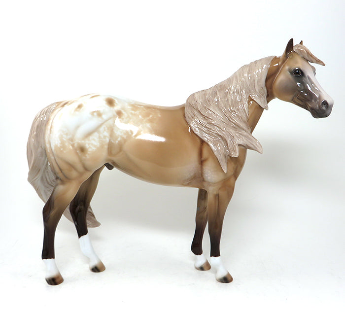 SHOSHONEE - OOAK Light Chestnut Appaloosa ISH - 9/4