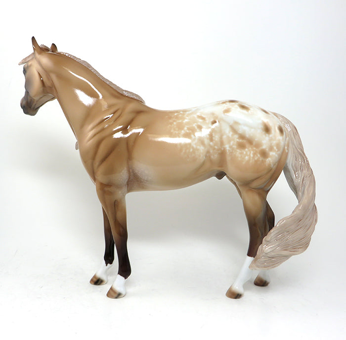 SHOSHONEE - OOAK Light Chestnut Appaloosa ISH - 9/4
