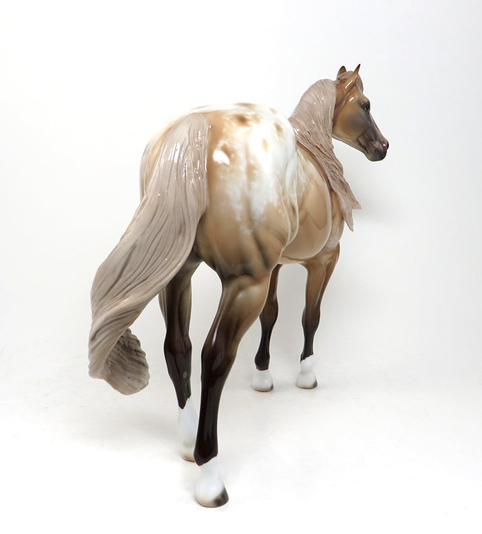SHOSHONEE - OOAK Light Chestnut Appaloosa ISH - 9/4