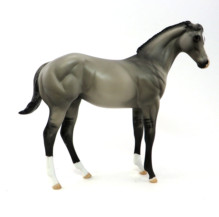 BELLA DONNA - OOAK GRULLA WEANLING MODEL HORSE - 9/30