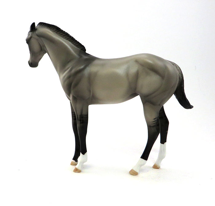 BELLA DONNA - OOAK GRULLA WEANLING MODEL HORSE - 9/30