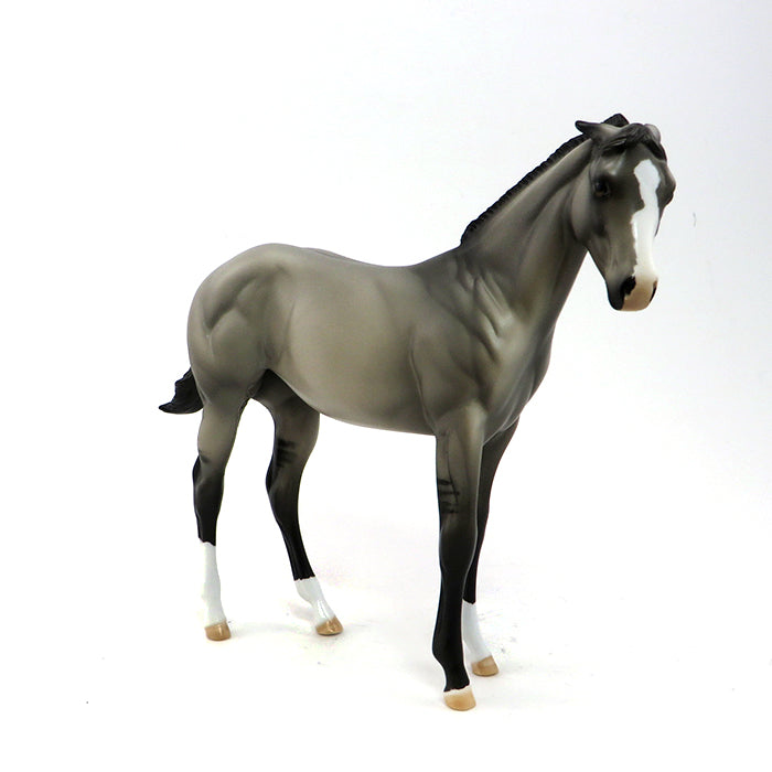 BELLA DONNA - OOAK GRULLA WEANLING MODEL HORSE - 9/30