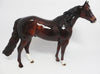 HOLLY RED-OOAK CUSTOM DARK DAPPLE CHESTNUT ISH MODEL HORSE WHS 2017