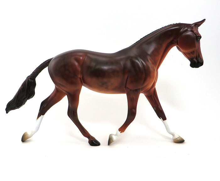 DARING DARLA - OOAK PALOUSE CHESTNUT MODEL HORSE -10/1