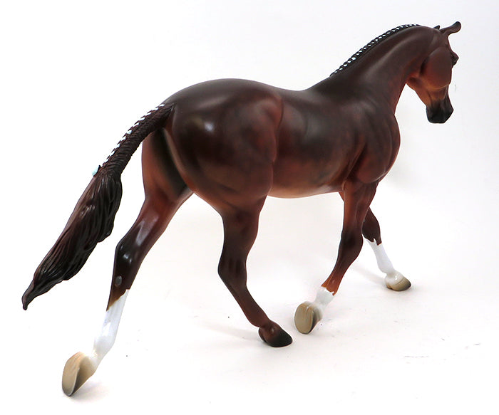 DARING DARLA - OOAK PALOUSE CHESTNUT MODEL HORSE -10/1