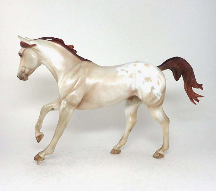 RED HAT COWBOY - OOAK PERLINO FQH  MODEL HORSE - 12/4