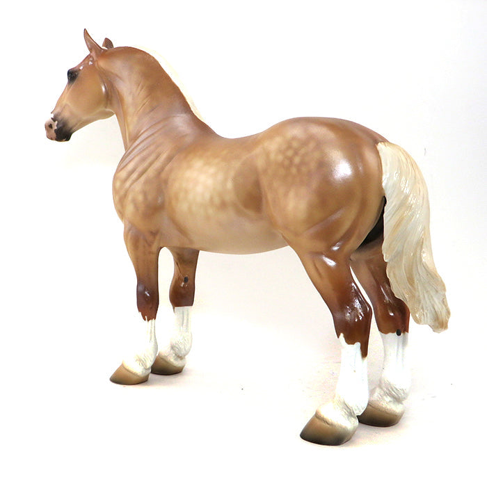 CHARITY-  DAPPLE BELGIAN- DRAFTER-OOAK- 10/1