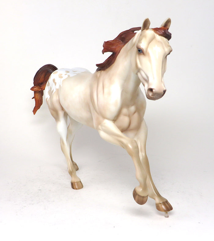 RED HAT COWBOY - OOAK PERLINO FQH  MODEL HORSE - 12/4
