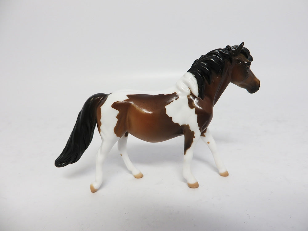 CINNABUN-LE-15 DARK CHESTNUT PONY CHIP WHS 2017