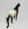 DONELLY~OOAK BUCKSKIN APPALOOSA SPANISH MUSTANG MODEL HORSE 5/19/17
