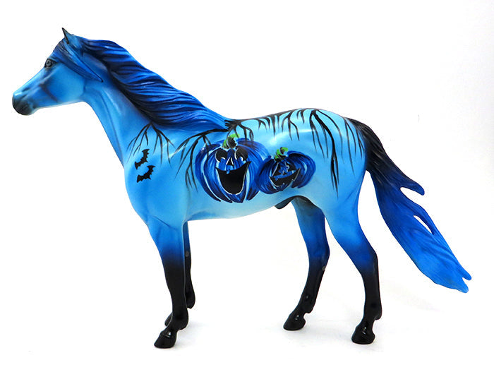 WITCHES BREW - OOAK HALLOWEEN MUSTANG BY DAWN QUICK - 10/1