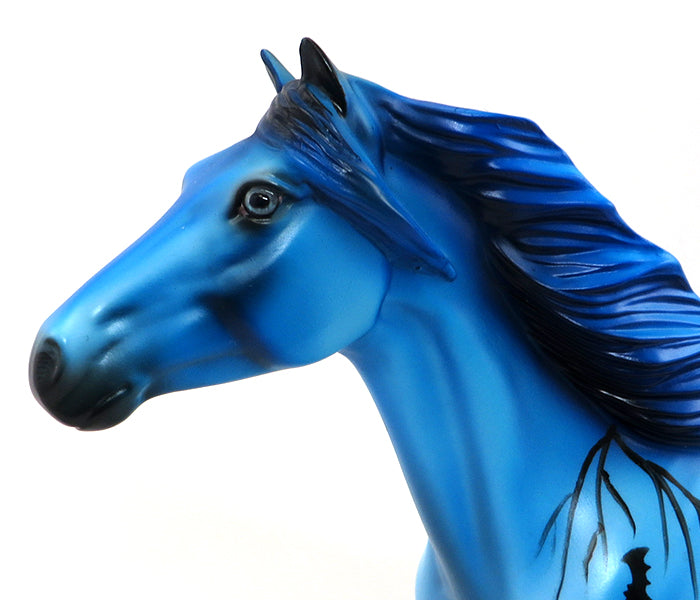 WITCHES BREW - OOAK HALLOWEEN MUSTANG BY DAWN QUICK - 10/1