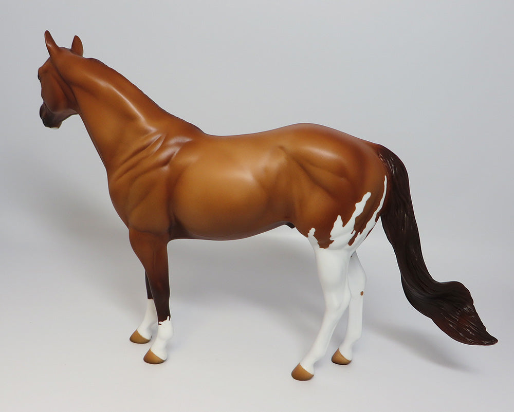 FLIP DIZZY-OOAK RED DUN PAINT ISH MODEL CUSTOMIZED BY JACKIE TURNER 05/19/17