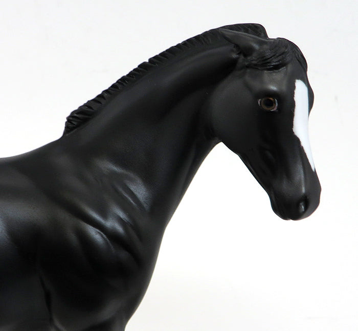 MIDNIGHT AT THE OASIS-BLACK PINTO-OOAK WEANLING-10/2