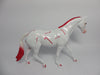 JOLLY HOLLY-LE-2 CANDY CANE DECORATOR BRAIDED MANE PONY MODEL HORSE WHS 2017