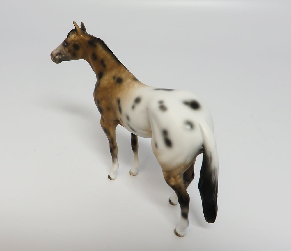 PHILIPPE-OOAK VARNISH APPALOOSA CHIP MODEL HORSE BY SHERYL LEISURE 5/24/17