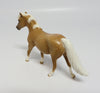 CLEMENTINE-OOAK DAPPLE PALOMINO CHIP MODEL HORSE BY SHERYL LEISURE 5/24/17