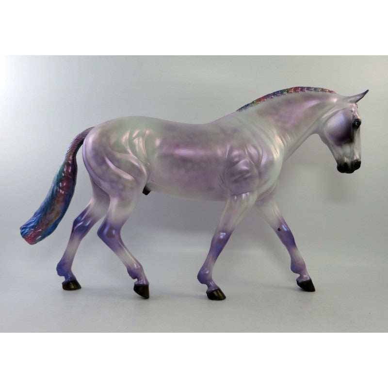 MIRAGE-OOAK DAPPLE GREY RAINBOW IRISH DRAUGHT EQ 2018