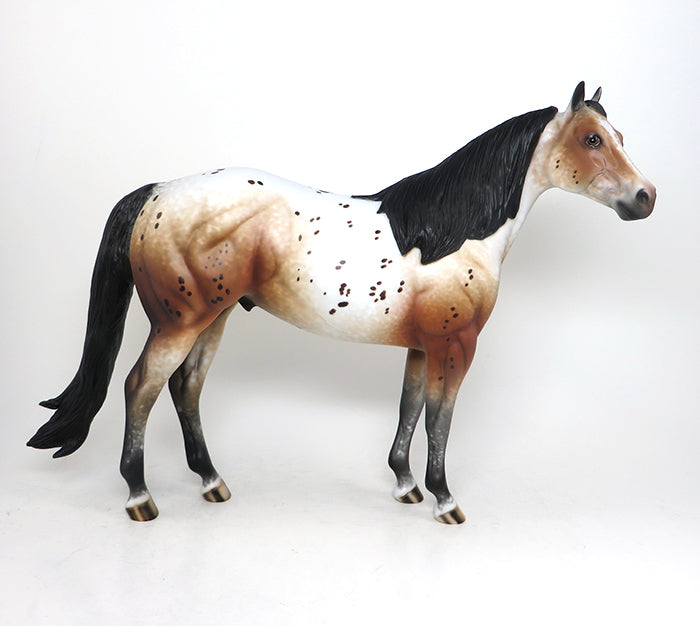 red fox appaloosa model horse 