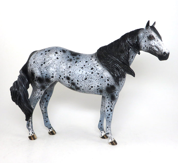 blackfoot appaloosa ish model horse 