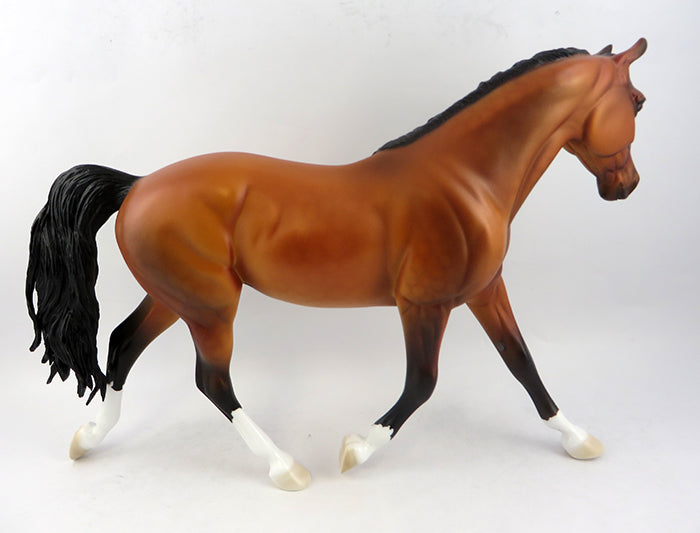 ARCHER-OOAK BAY PALOUSE MODEL HORSE 12/22