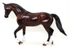 CRIMSON TIDES - OOAK DAPPLED BAY THOROUGHBRED MODEL HORSE - 10/9