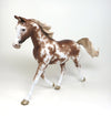 BLAZER - OOAK CHESTNUT SABINO PALOUSE MODEL HORSE by SHERYL LEISURE - 1/25