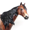 WILDTIME - OOAK BAY APPALOOSA ISH MODEL HORSE - 1/25