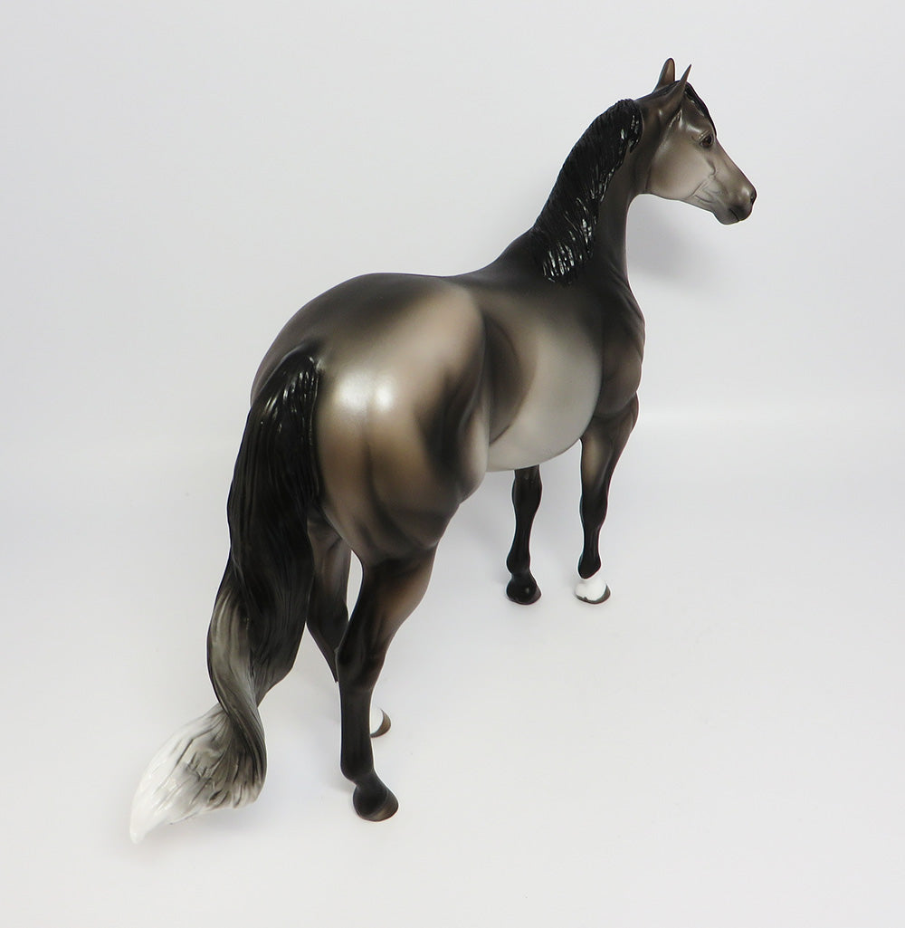 JAZZ Z BLUE~OOAK GRULLA ISH MODEL HORSE 5/26
