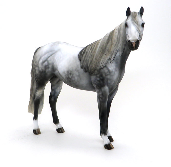 ALLIE - OOAK Dappled Grey Stock Horse 9/25