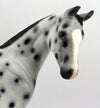 COLOR ME PRETTY-LOUD LEOPARD APPALOOSA WEANLING MODEL HORSE 12/22