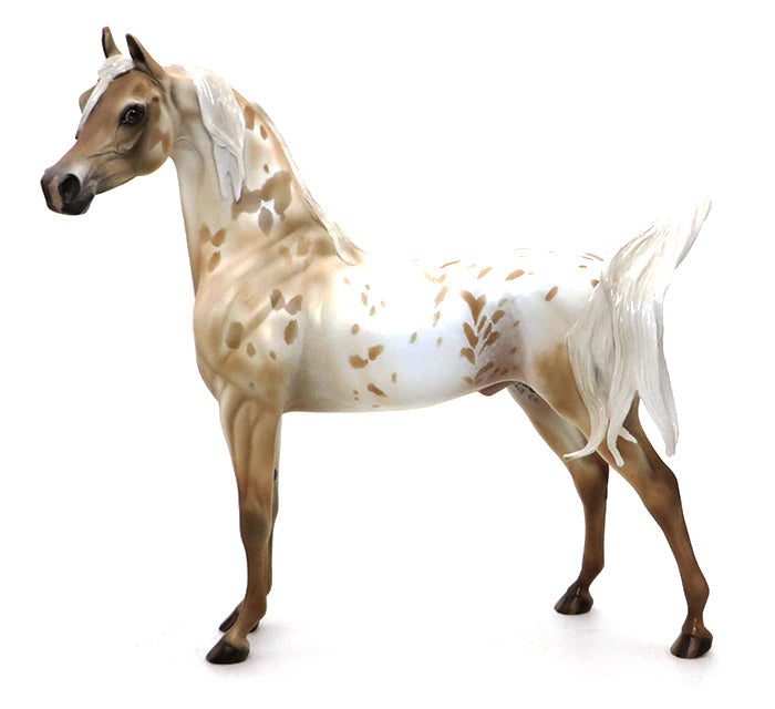 SHILOH - OOAKSooty Palomino Arabian Model Horse - 9/11