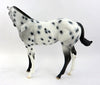 COLOR ME PRETTY-LOUD LEOPARD APPALOOSA WEANLING MODEL HORSE 12/22