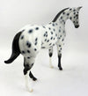COLOR ME PRETTY-LOUD LEOPARD APPALOOSA WEANLING MODEL HORSE 12/22