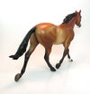 RIPPLE AFFECT - OOAK BAY  PALOUSE MODEL HORSE - 1/28
