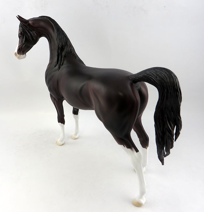 EVER SO CLEVER--OOAK MULBERRY GREY ARABIAN MODEL HORSE 12/28