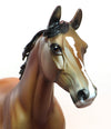 RIPPLE AFFECT - OOAK BAY  PALOUSE MODEL HORSE - 1/28