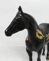 KISS ME AT MIDNIGHT-OOAK NEW YEARS DECORATOR ISH MODEL HORSE 1-4-18