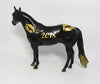 KISS ME AT MIDNIGHT-OOAK NEW YEARS DECORATOR ISH MODEL HORSE 1-4-18