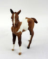 CHICKADEE-OOAK CHESTNUT PAINT CHIP FOAL 12/30