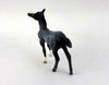 FRISCO-OOAK BLUE ROAN CHIP FOAL MODEL HORSE 12/30