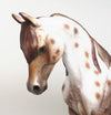 IM A RAP STAR - OOAK CHESTNUT APPALOOSA THOROUGHBRED MODEL HORSE by AL - 1/28
