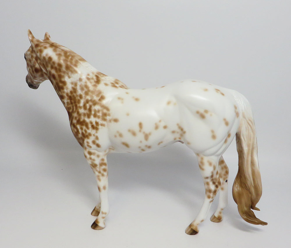 ITUNES~OOAK PALOMINO APPALOOSA ISH MODEL HORSE BY SHERYL LEISURE 5/31